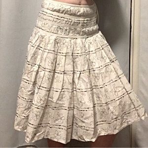 New York & Company High Waisted Knee Length Skirt